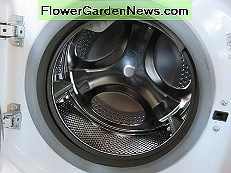 Vanduo įstrigo skalbimo mašinų tarpikliu, kuris skatina pelėsių augimą. The water trapped inside the washing machines gasket which encourages mold to grow.