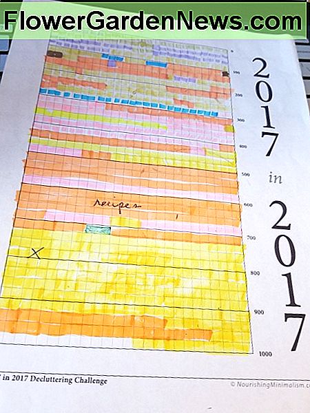 Die verschiedenen Farben haben keine besondere Bedeutung. Es war genau die Farbe, die ich in diesem Moment zur Hand hatte. Jetzt arbeite ich an meiner Tabelle 2018. The various colors don't have any particular meaning. It was just what color I had at hand at that moment. Now, I'm working on my 2018 chart.