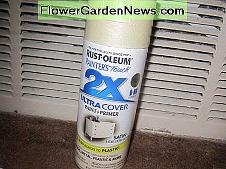 Diese Rustoleum-Sprühfarbe hat Farbe plus Grundierung All-in-One. This rustoleum spray paint has paint plus primer all-in-one.