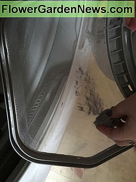 Rengjøring av lommeholderen. Cleaning the lint holder.