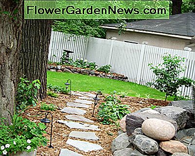 Stenen pad Stone path