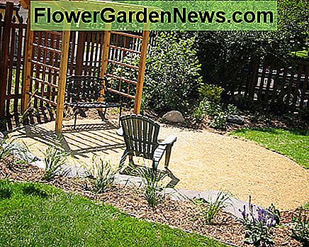 Zitgedeelte Verpletterde kalksteen Seating Area Crushed Limestone