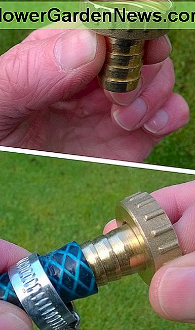 Schieben Sie den Fitting in das Ende des Schlauches und befestigen Sie ihn mit einer Schlauchklemme Push the fitting into the end of the hose and secure with a hose clip