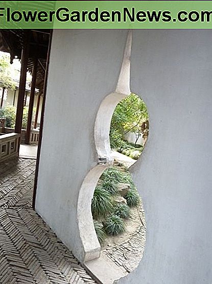 Chinesische Gartentür Chinese garden door
