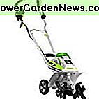 Earthwise TC70040 11-tommers 40-volts lithium ion trådløs el-tiller / kultivator med 4 justerbare tænder, (4Ah batteri og oplader inkluderet)