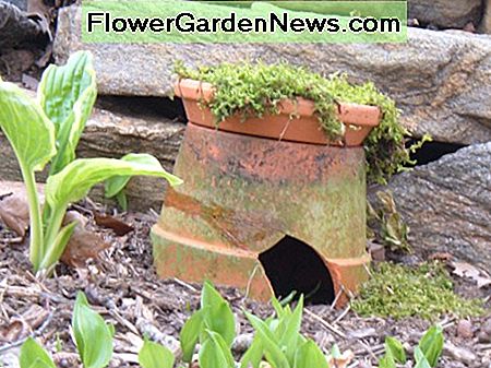 Doniczka Ropucha Dom Flower Pot Toad House