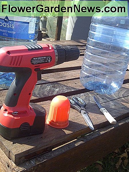 Gręžtuvas ir buteliai Drill and bottles