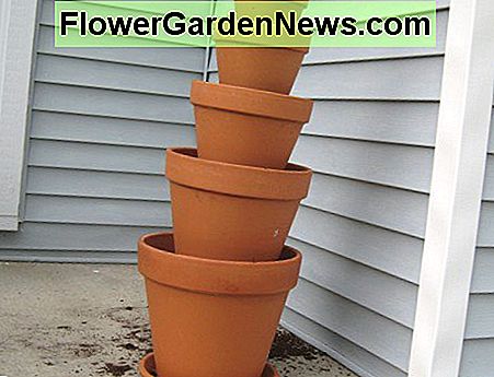 Terracotta Flower Tower Terracotta Flower Tower