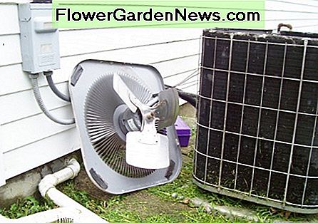 Når du har den slakk du trenger, er dette et godt sted å sette toppen og viften. Once you have the slack you need, this is a good place to set the top and fan.
