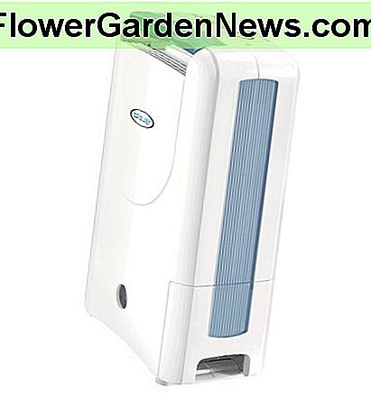 Typischer kompakter Haushaltsentfeuchter von Eco Air mit dem Trockenmittelprinzip Typical Compact Domestic Dehumidifer from Eco Air using the Desiccant Principle
