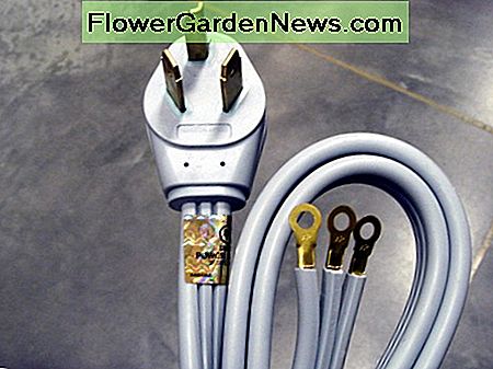 Beispiel eines Drei-Zinkentrockners Example three-prong dryer cord