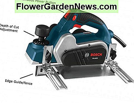 Hobel mit Zaun Planer with fence