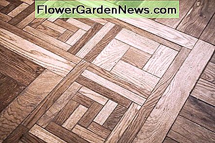 Muster aus Eichenparkett pattern of oak parquet flooring