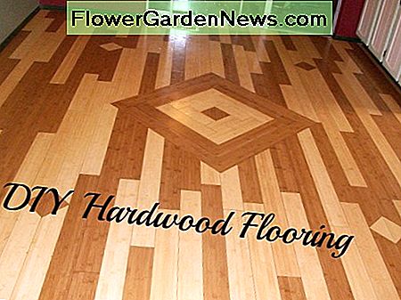 Ein DIY-Parkett-Projekt, das Sie auch tun können. A DIY hardwood flooring project that you can do as well.