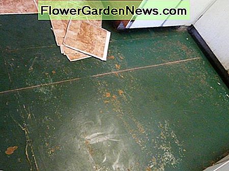 Mein alter Boden. Sie können sehen, warum ich so verzweifelt war, es zu ersetzen. My old floor. You can see why I was so desperate to replace it.