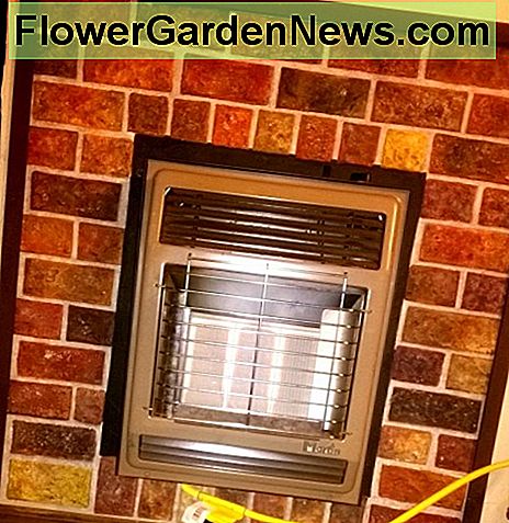 DIY semineu cărămidă faux DIY faux brick fireplace