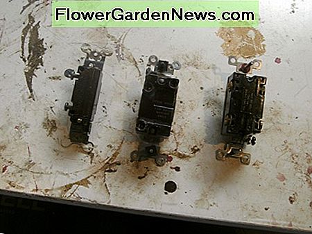 Von links, 2, 3 und 4-Wege-Schalter From left, 2, 3 and 4 way switches