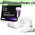 Philips Hue Weiß und Farbe Ambiance 1. Generation Smart Light Bulb Starter Kit (Älteres Modell, 3 A19 Lampen und 1 Brücke, arbeitet mit Alexa, Apple HomeKit und Google Assistant)