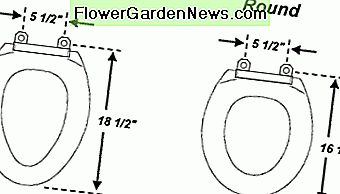 มีรูปแบบที่นั่งสำหรับสุขา 2 แบบให้เลือก: ยาวและกลม There are two types of toilet seat shapes available: elongated and round.