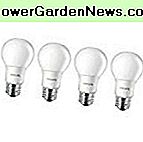 Philips 455717 LED nicht dimmbar A19 Frosted Glühbirne: 1500 Lumen, 5000 Kelvin, 14 Watt (100-Watt-Äquivalent), E26-Sockel, Tageslicht, 4er-Pack