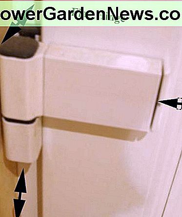 Pvc-deurvlagscharnier Pvc Door Flag Hinge