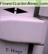 Pvc-deur T-scharnier Pvc Door T-Hinge