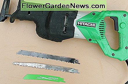 Hitachi CR13V2 recipro zaag en messen Hitachi CR13V2 reciprocating saw and blades