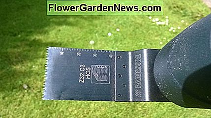 Zaagblad geschikt om in te zagen Saw blade capable of plunge cuts