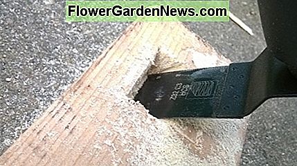 Duiksneden in hout Plunge cuts in wood
