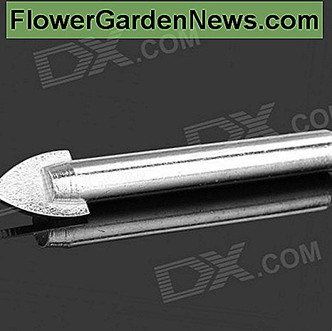 Speerspitze Glasbohrer Spear point glass drill bit