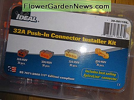 Įkišamų kabelių jungčių komplektas. Push-in cable connectors kit.