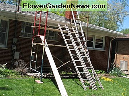 Leitern und Gerüste sind ein Muss ladders and scaffolding are a must