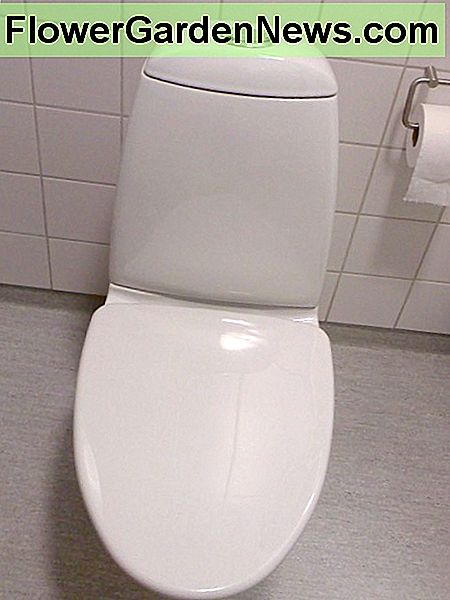 Dvigubo praplovimo tualetai taupo vandenį. Dual-flush toilets save water.