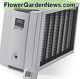 Dit is een voorbeeld van een elektronische luchtreiniger. Ze doen het heel goed, maar geven je een beetje meer om ervoor te zorgen dat je op volle sterkte blijft werken. This is an example of an electronic air cleaner. They do a real nice job but do give you a little more to take care of to keep working at it's full potential.