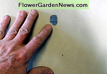 Gaten van deze grootte en kleiner kunnen eenvoudig worden gerepareerd Holes this size and smaller are easily repaired