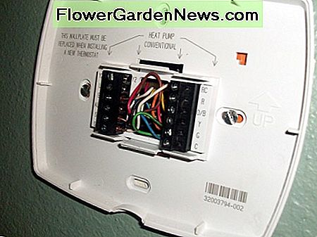 Instalar un nuevo termostato Installing a new thermostat