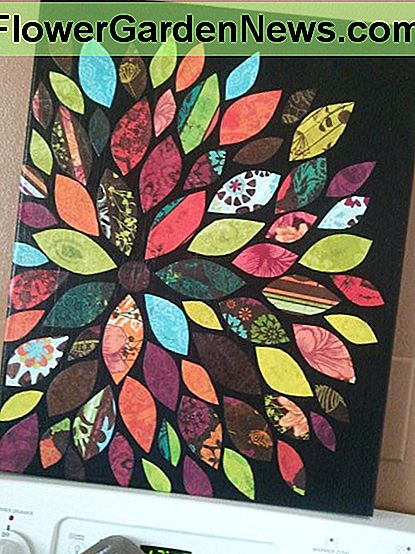 Leinwand und Sammelalbum Papier Wandkunst Canvas and scrapbook paper wall art