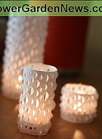 Schneiden Sie Papierkerzen Cut paper candles
