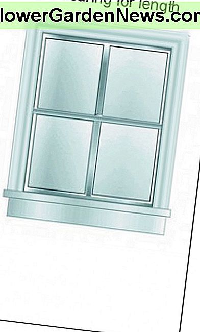Matavimai nuo lango viršaus iki grindų ir už langelio aukštį. Measure from top of window to floor and account for rod height.
