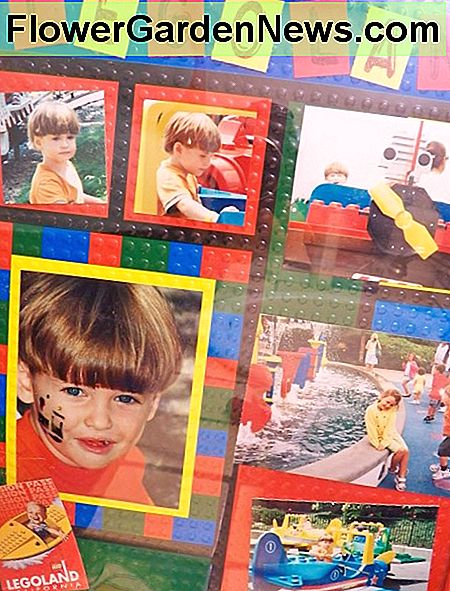 Lego Scrapbook Seite im Rahmen Lego Scrapbook page in Frame