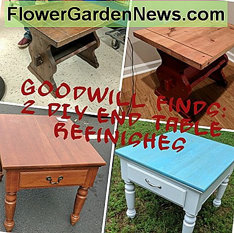 Šiame straipsnyje aptarsime dvi nuostabias pabaigos stalo kepsnius, kuriuos padariau praeitą vasarą! In this article we'll discuss two awesome end table refinishes that I did last summer!