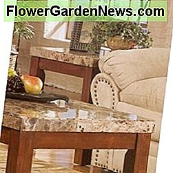 Marmor Couchtisch und Beistelltische von Achillea Marble coffee table and end tables by Achillea