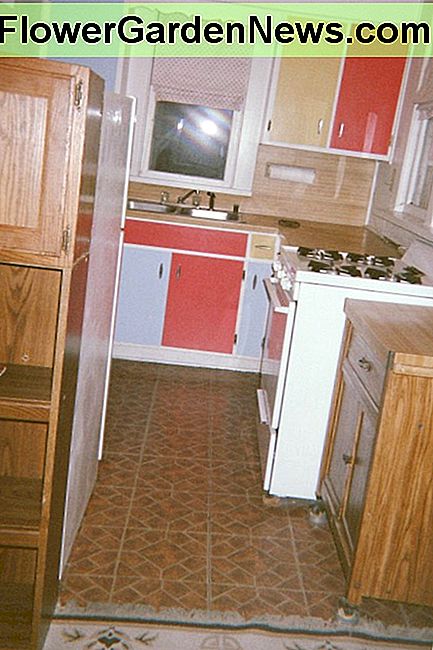 Die Küche im Obergeschoss The upstairs apartment kitchen