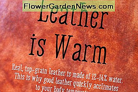 Echtes Leder ist warm Real Leather is Warm