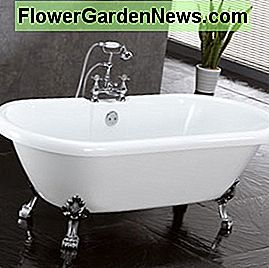 Vintage-Wanne: doppelter Clawfoot Vintage tub: double-ended clawfoot