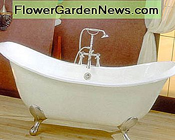 Doppel-Slipper-Badewanne Double slipper bathtub