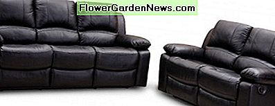 โซฟาหนังขนาดใหญ่, มือสอง, มูลค่า 150 เหรียญ Bulky leather sofas, Used, Est. Value $150