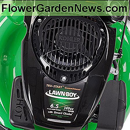 Kosiarki Lawn-Boy 10734 napędzane są silnikami Kohler, które zapewniają zarówno moc, jak i niezawodność. The Lawn Boy można uruchomić tylko za pomocą klawisza, dzięki czemu jest łatwy i wygodny w użyciu. Lawn-Boy 10734 mowers are powered by Kohler engines which provide both power and reliability. The Lawn Boy can be started up with just the turn of a key, making it easy and convenient to use.