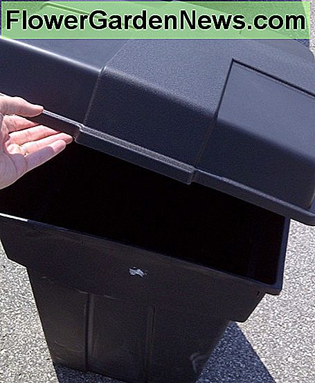 Mülleimer mit Klappdeckel Garbage Can with Hinged Lid