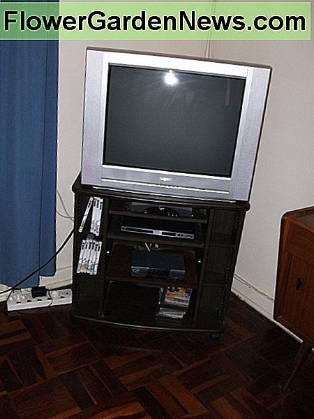 Sommige mensen laten hun tv aan als ze niet thuis zijn. Some people leave their TVs on when not at home.